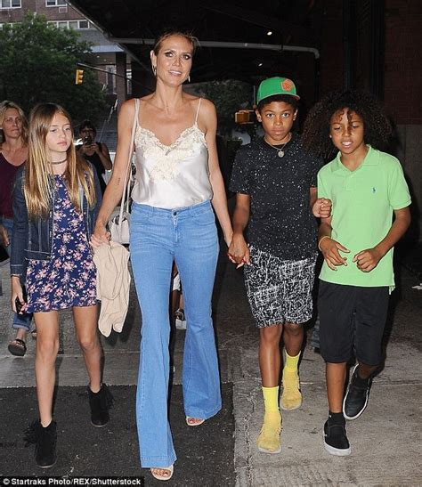 Anfangs hat der sportmanager flavio briatore die vaterschaft von heidi klums erstem kind leni gar nicht anerkennen wollen. Heidi Klum e i figli - MONDO GOSSIP