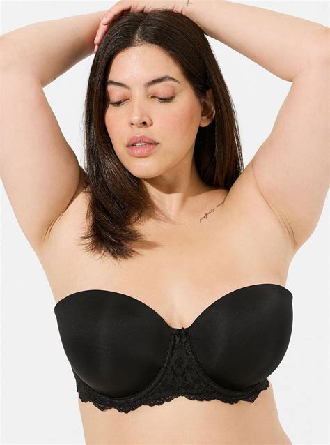 Plus Size Strapless Lightly Lined Smooth Straight Back Bra Torrid