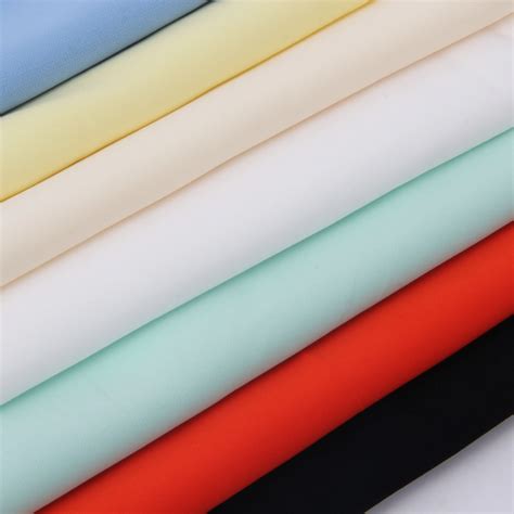 In Stock Chiffon Fabric Solid Polyester Fabric 100 Polyester Imitate