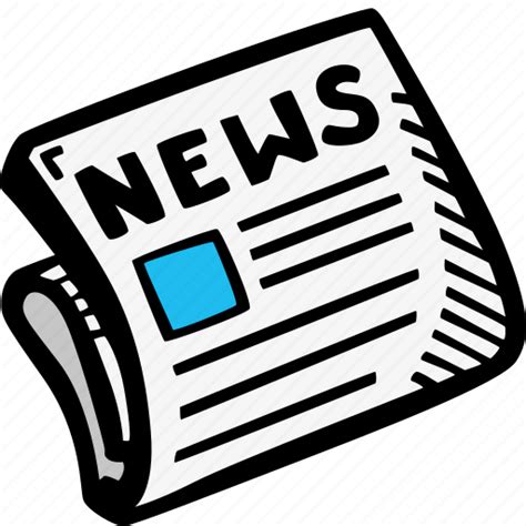 Current Events News Newspaper Icon Download On Iconfinder
