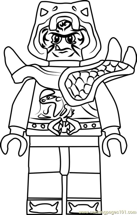 Ninjago Zugu Coloring Page - Free Lego Ninjago Coloring ...