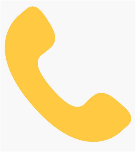 Icon Telephone Yellow Png Clipart Png Download Transparent Png