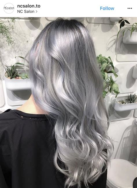 Pin By Youjin On Hair Colors I Likewant Grey Hair Color Silver Hair