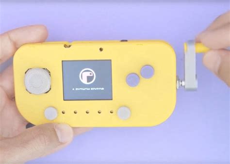Diy Pygamer Hand Crank Gaming Console Geeky Gadgets
