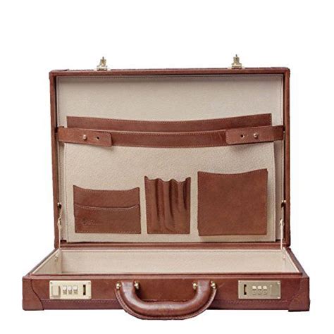 Mens Luxury Leather Slimline Attaché Case The Scanno Handcrafted In Italy Leather Attache