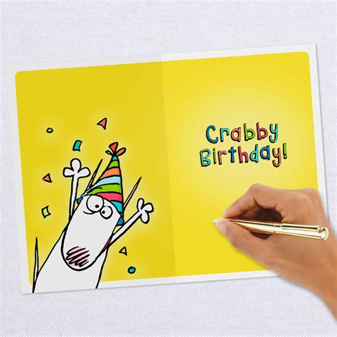 Maxine™ Crabby Wishes Birthday Card With Sound Greeting Cards Hallmark