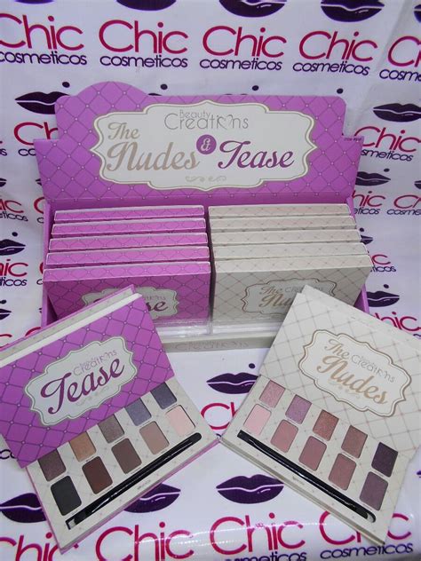 Paletas De Sombras Tease Y Nudes Beauty Creations Alta Pigme 155 00