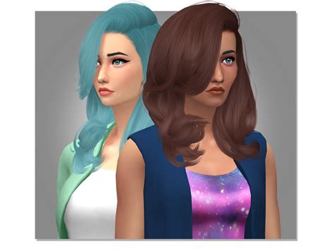The Sims Resource Stealthics Erratic Hair Retexture Mesh Needed