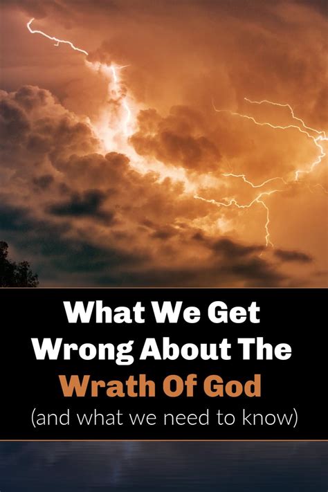 What We Get Wrong About The Wrath Of God In 2020 Christian Motivation