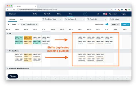 How do I duplicate existing shifts on Rota? – Lantum