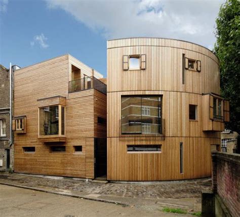 Prefab Building British Capital Riko Hiše Duplex Solid Wood
