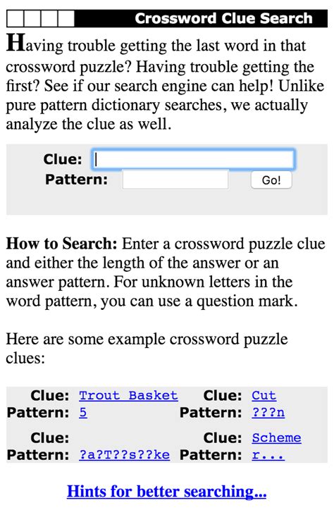 Crossword Puzzle Crossword Solver Enter Clue This Really Isnt A
