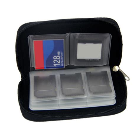 But i'll show you what happens when you choose a bad case. 22 Slots Memory Card Storage Black Waterproof SD Cards Protecter Carrying Case-in Memory Card ...