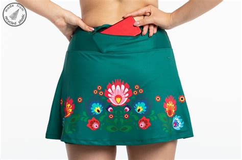 Running Skirt Made From Recyceld Plastik Spódniczka Biegowa Z