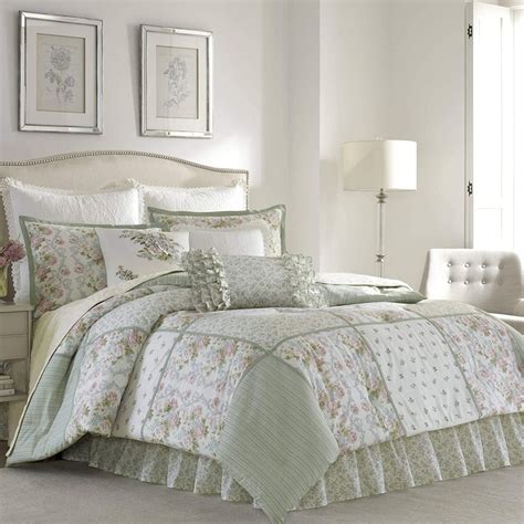 Laura Ashley Home Harper Collection Luxury Ultra Soft Comforter All Season Premium Bedding