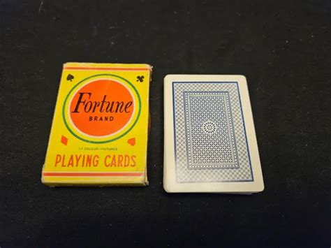Vintage S Adult Fortune Brand Nude Risque Playing Cards No