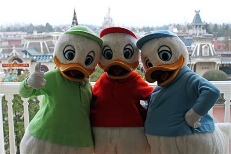 Meeting Huey Dewey And Louie Founders Club Disneyland H Flickr