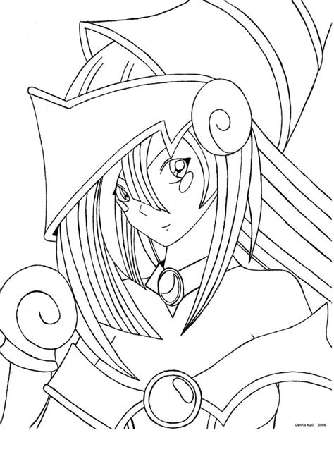 Dark Magician Girl Coloring Pages At Getcolorings Free Printable 24640 The Best Porn Website
