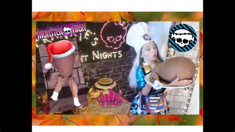 Monster High Frankie S Fright Nights Thanksgiving Special Creative Princess Youtube