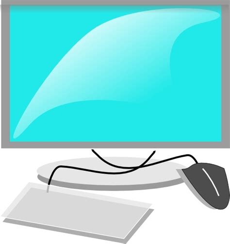 Computer Terminal Clip Art Free Vector In Open Office Drawing Svg