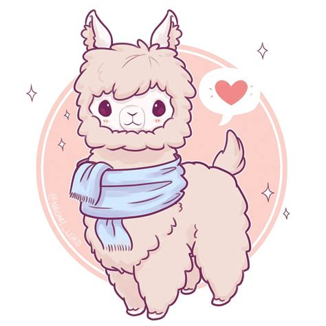 Naomi Lord Art On Instagram Drew Another Alpaca And Thought It Was Really Interesting To