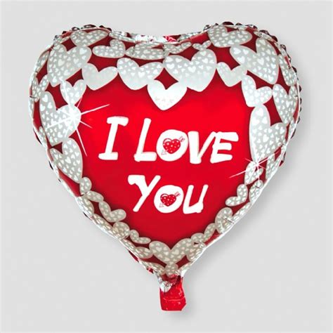 1pcs 18 Inch I Love You Heart Shaped Balloon Valentines Day Wedding