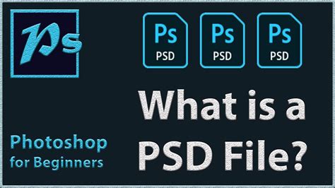 What Is A Psd File Adobe Photoshop Youtube