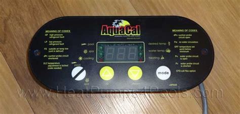 Aquacal Display Control Panel 60 Cord Ecs0276 Aquacal