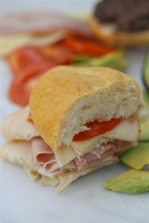 Ham And Cheese Torta Sandwiches Torta De Jamon Y Queso Sweet Life