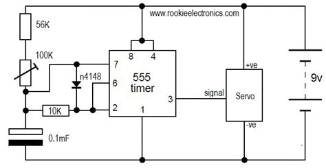 Servo Speed Tester Rookie Electronics Electronics And Robotics Projects