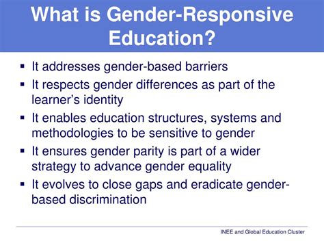 Ppt Education In Emergencies Gender Responsive Education Powerpoint Hot Sex Picture