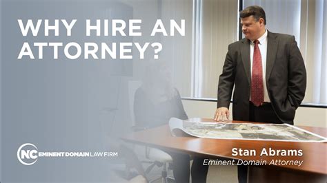 Nc Eminent Domain Why Hire An Attorney Youtube