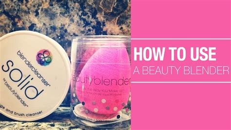 Moreover, the knowledge about the configuration can help you to use the device in an appropriate way and in a safer way. How to Use a Beauty Blender Sponge - YouTube