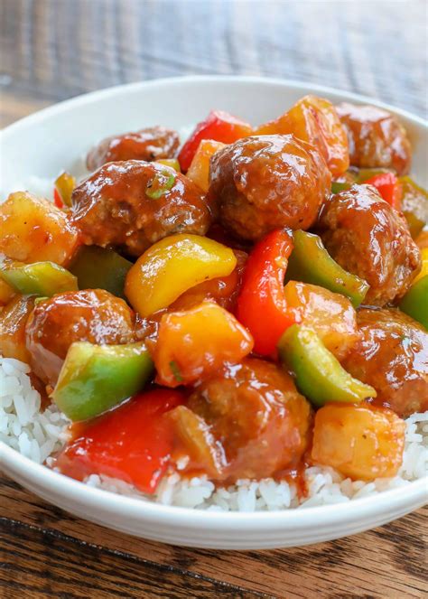 Crockpot Sweet And Sour Meatballs Chocolate With Grace