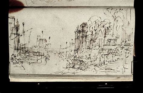 Joseph Mallord William Turner Sketch For Dido Building Carthage