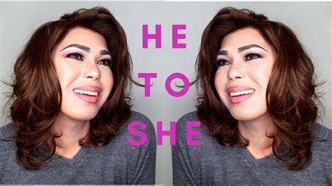 Male To Female Make Up Transformation Youtube