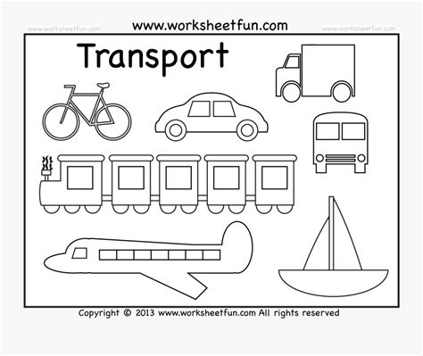 Click on the free bus colour page you would like to print, if you print them all you can make. Clip Art Black And White Transportation - Preschool ...