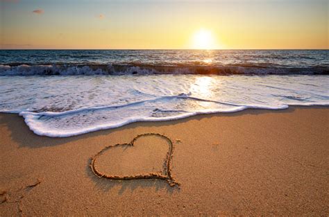 Heart On Beach Stock Photo Download Image Now Istock