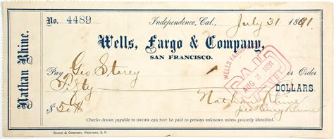You can check the application status of wells fargo in a few simple steps. Rare Wells Fargo Check (83304)