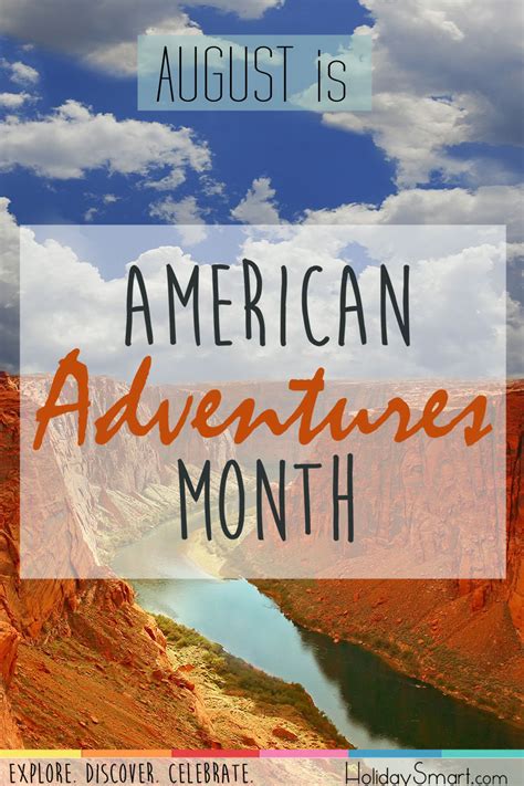 American Adventures Month | Holiday Smart