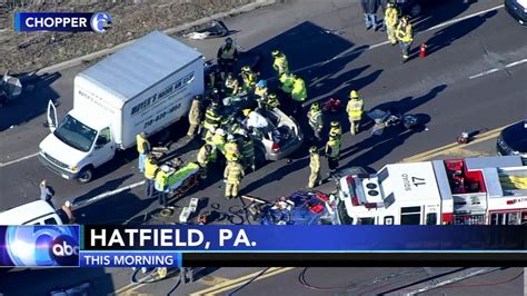 Police Wrong Way Driver Caused 6 Vehicle Crash In Hatfield Township