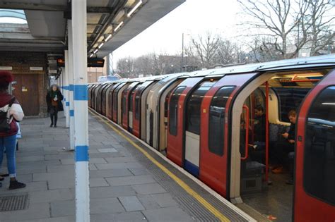 Central Line Train Leytonstone © N Chadwick Geograph Britain And