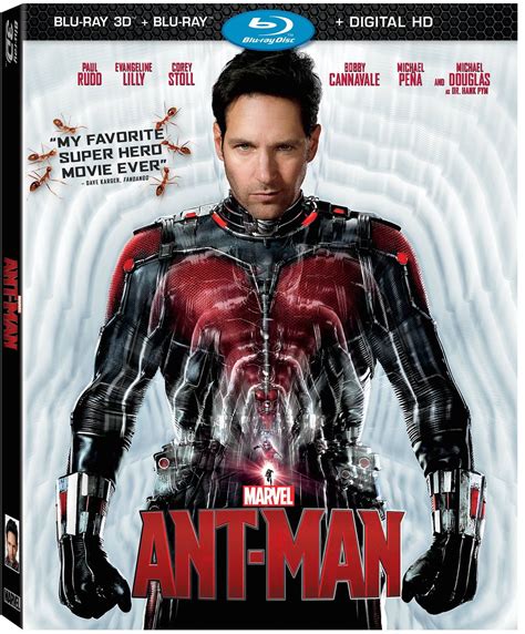 Ant Man Cover E Contenuti Della Versione Blu Ray Cinefilosit