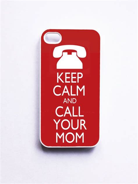 Keep Calm And Call Your Mom Story Of My Life Iphone 4 Case Iphone
