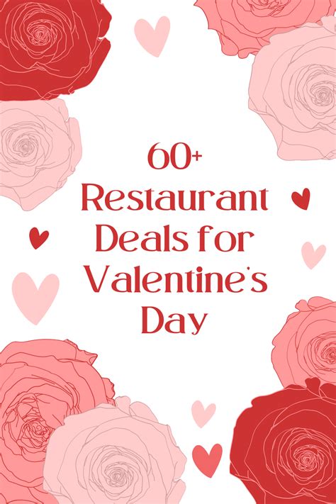60 Valentines Day Restaurant Deals ⋆ Good Vibes Club