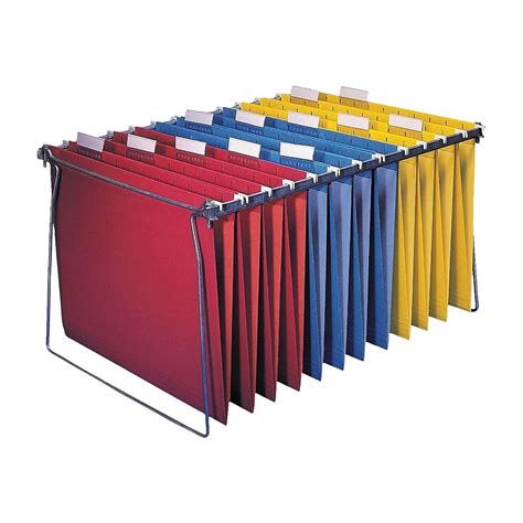 Tru Red Hanging File Folders Letter Size Assorted Colors Set Tr419614