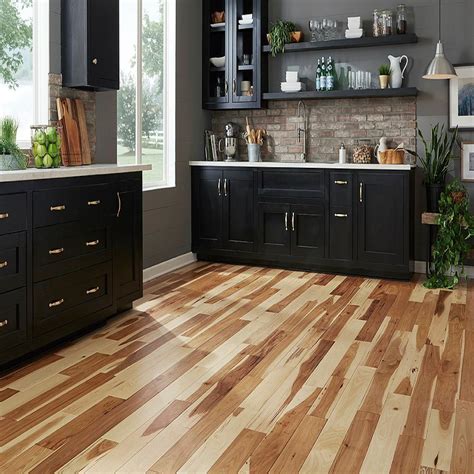 Sawyer mason wide plank floors | back bay collection. Blue Ridge Hardwood Flooring Hickory Natural 3/4 in. Thick ...
