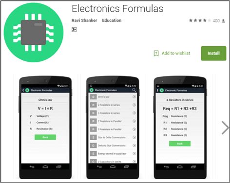 Get inspired with diy projects and buying guides for every area of your home. Electronics fomulas apps - theoryCIRCUIT - Do It Yourself Electronics Projects