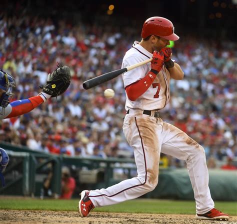 Trea Turner Suffers Non Displaced Fracture In His Right Wrist The