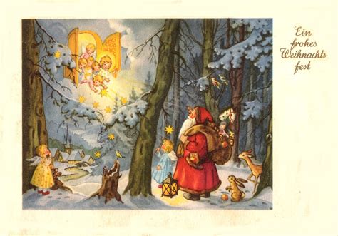 Ab 6 jahren as want to read. Karte-AFKH-Krüger | Weihnachtspost, Vintage weihnachten, Weihnachtskarten